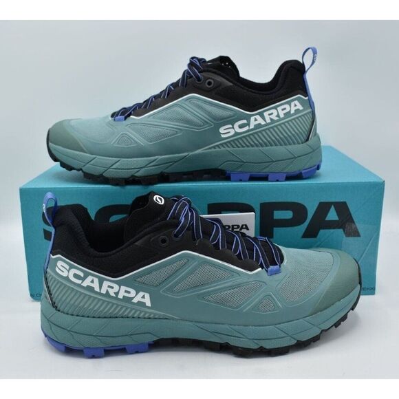 Scarpa Womens EU 41 US 9 Rapid Approach Nile Blue Trail Running Shoes - Picture 3 of 13